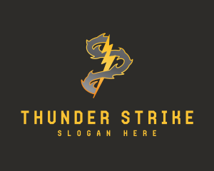 Thunder Voltage Smoke logo design