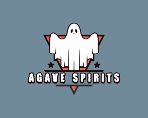 Haunted Spooky Ghost  logo design