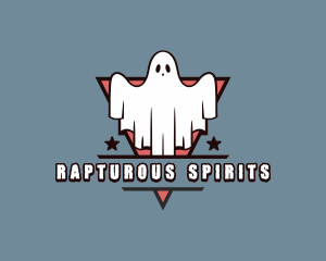 Haunted Spooky Ghost  logo design