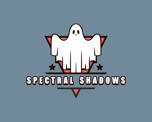 Haunted Spooky Ghost  logo design