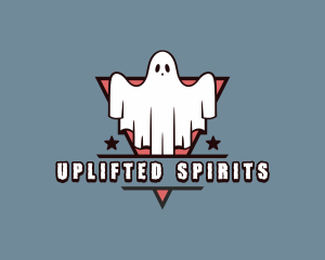 Haunted Spooky Ghost  logo design