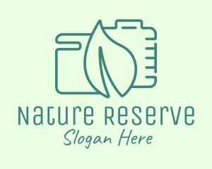 Nature Photography Outline logo design