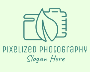 Nature Photography Outline logo design