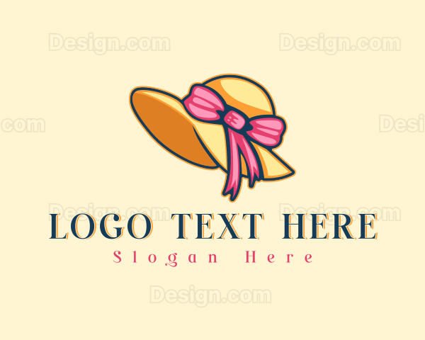 Ribbon Sun Hat Logo