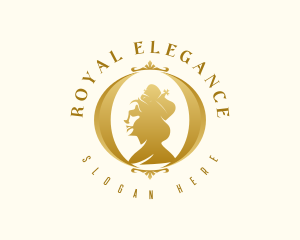 Royalty Queen Crown logo