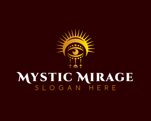 Mystic Eye Fortune Teller logo design