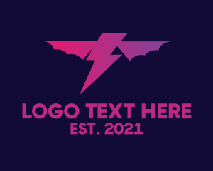 Thunder Bat Wings logo