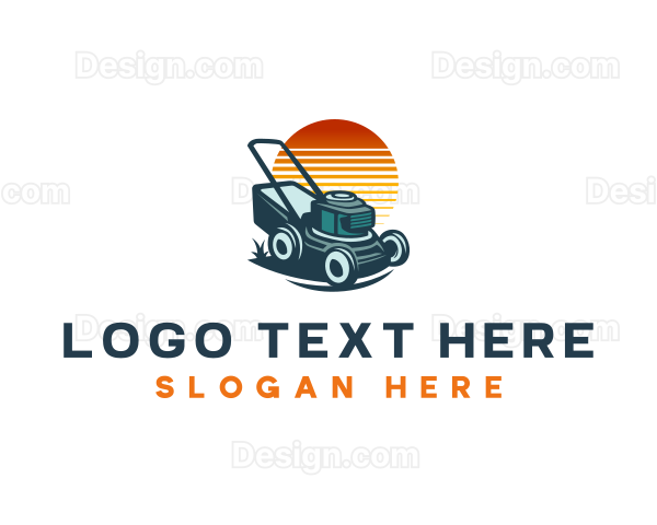 Grass Cutting Equipment Logo