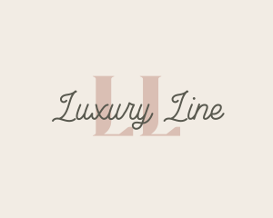 Elegant Cursive Signature logo design