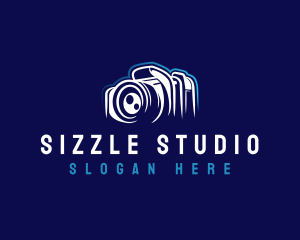 Camera Lens Studio logo design