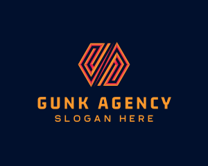 Technology Advertising Agency logo design