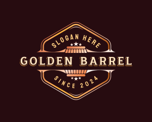 Star Barrel Brewery logo design