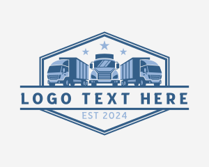 Transport Truck Shipment logo