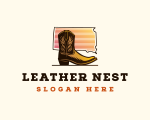 Leather Cowboy Boot logo
