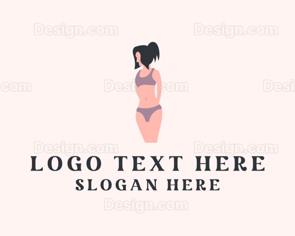 Erotic Underwear Fashion Logo