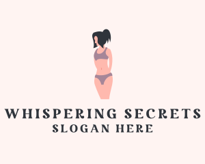 Erotic Underwear Fashion  logo design