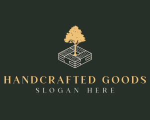 Tree Wood Palet logo
