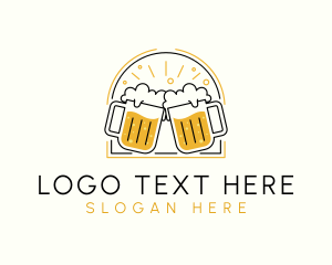 Craft Beer Mug Logo