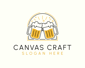 Craft Beer Mug logo design