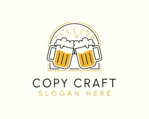 Craft Beer Mug logo design