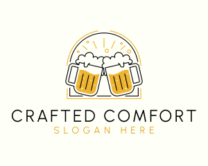 Craft Beer Mug logo design