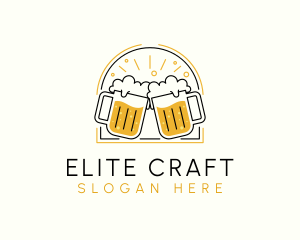 Craft Beer Mug logo design