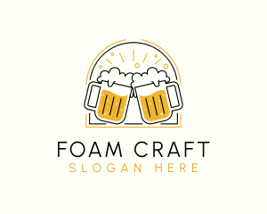 Craft Beer Mug logo design