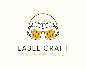 Craft Beer Mug logo design