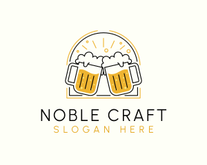 Craft Beer Mug logo design