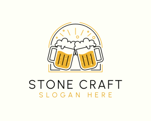 Craft Beer Mug logo design