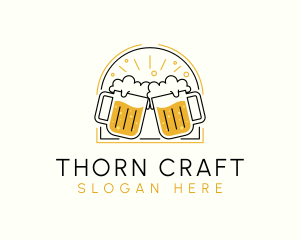 Craft Beer Mug logo design