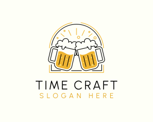 Craft Beer Mug logo design