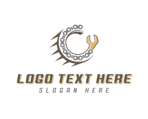 Mechanical Chain Letter C logo