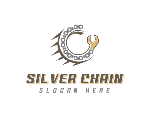 Mechanical Chain Letter C logo