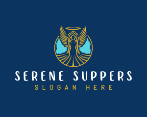Sacred Angel Wings logo