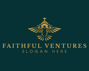 Church Faith Dove logo