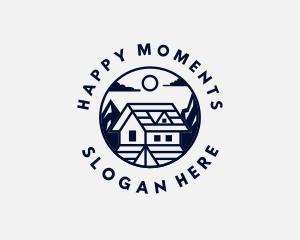 Mountain House Roofing logo design