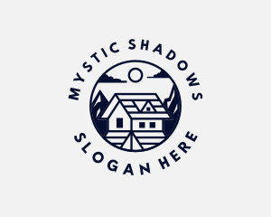 Mountain House Roofing logo design