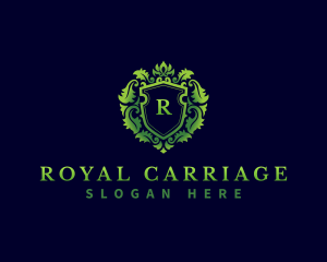 Royal Leaf Decorative logo design