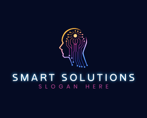 Human Artificial Intelligence logo design