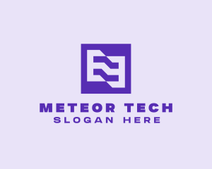 Futuristic Tech Company logo design