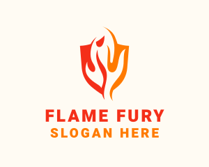 Industrial Fire Protection logo design