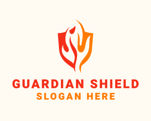 Industrial Fire Protection logo design