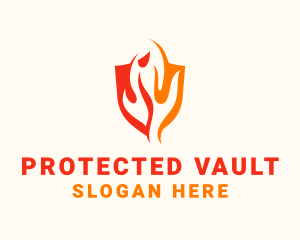 Industrial Fire Protection logo design