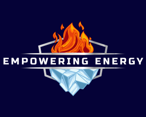 Fire Ice Airconditioning logo design