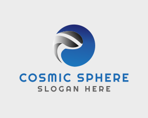 Global Sphere Circle logo design