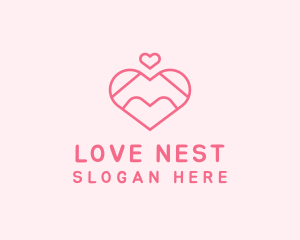 Lovely Valentine Heart logo