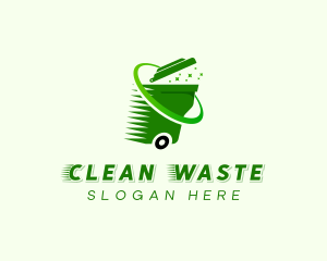 Waste Sanitation Disposal logo design