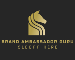 Premium Horse Brand logo design