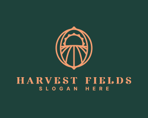 Sun Farm Field logo design